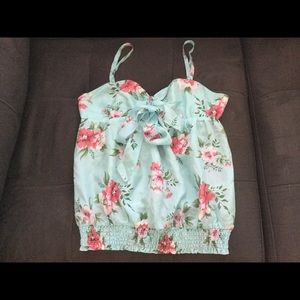 Summer flower blouse